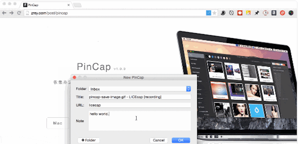 PinCap for mac
