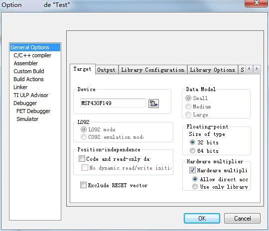 IAR for MSP430