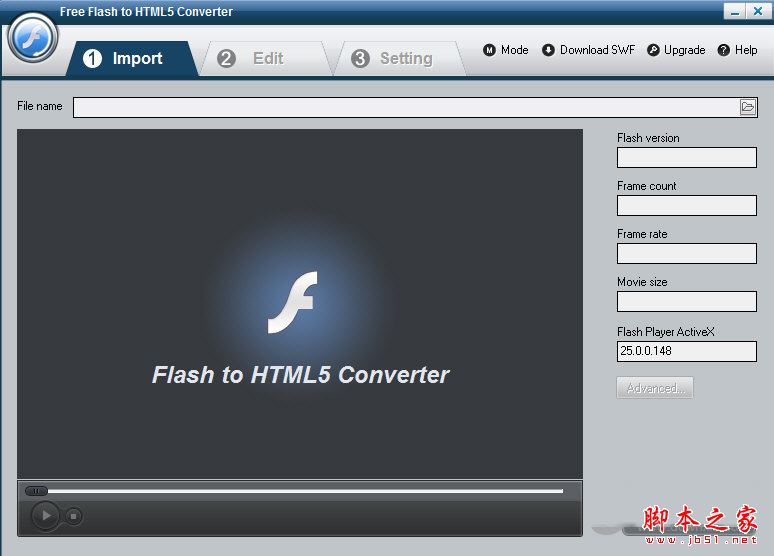 Flash to HTML5 Converter