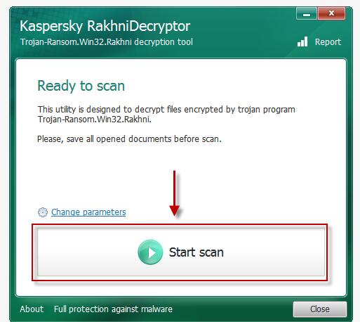 RakhniDecryptor(卡巴斯基Rakhni勒索病毒解密工具)