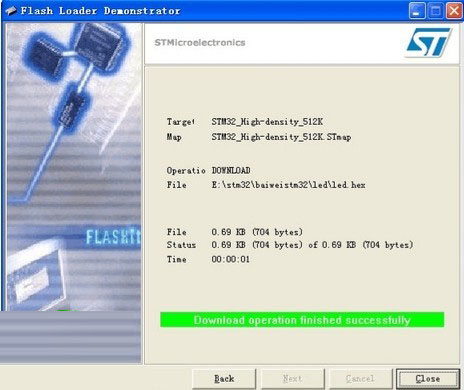 Flash Loader Demonstrator(串口烧录软件)