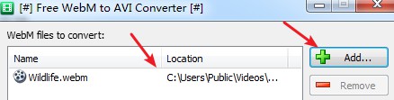WebM转AVI转换器(Free WebM to AVI Converter)