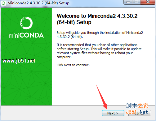MiniConda python2.7下载