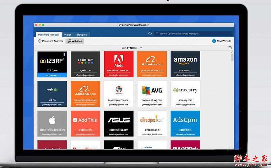 Cyclonis Password Manager
