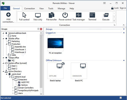 TektonIT remote utilities Viewer破解版