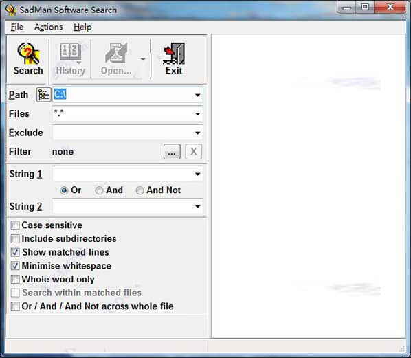 SadMan software Search