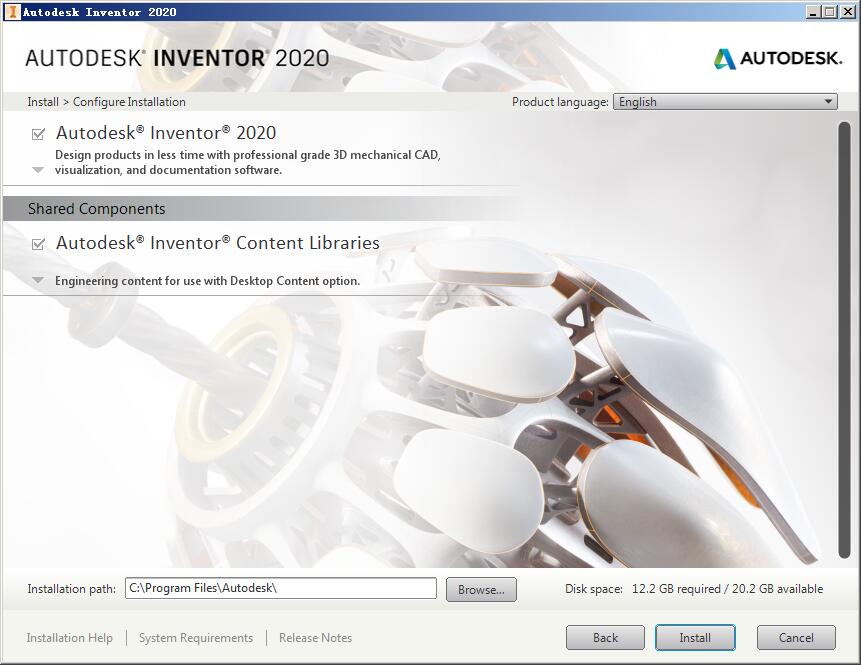 Autodesk Inventor Professional 2020 免费版  附安装教程