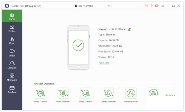 Apeaksoft MobieTrans(IOS数据传输软件)