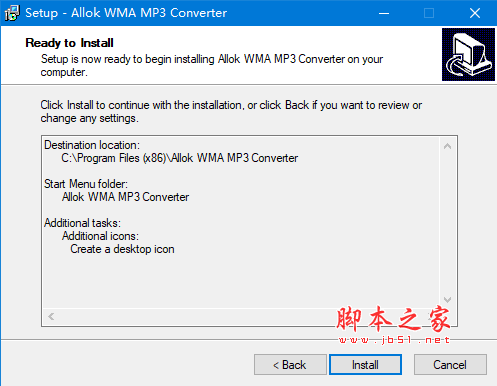 Allok WMA MP3 Converter V1.1 免费版