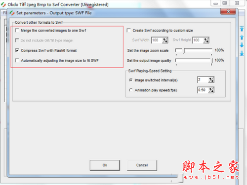 Okdo Tiff Jpeg Bmp to Swf Converter