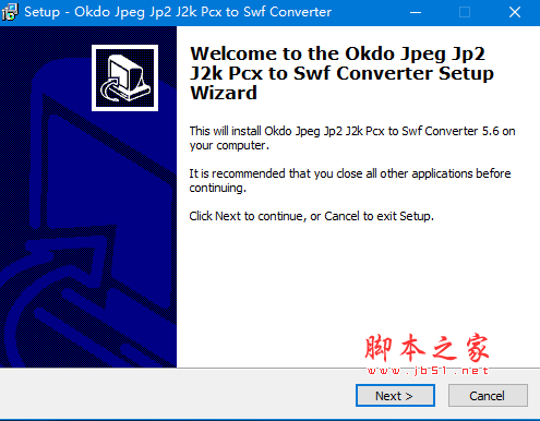 Okdo Jpeg Jp2 J2k Pcx to Swf Converter