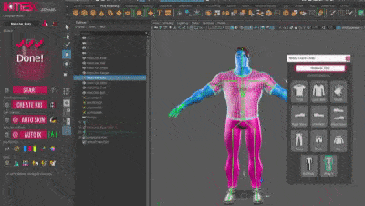 神器-Maya角色绑定插件IKMAX v1.0 for Maya Auto-Rig Win破解版，自动绑定插件
