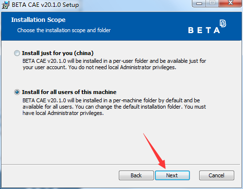BETA CAE Systems 20安装教程