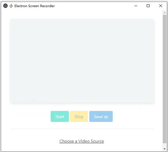 electron screen recorder
